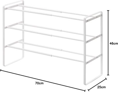 Полка для обуви, белая YAMAZAKI