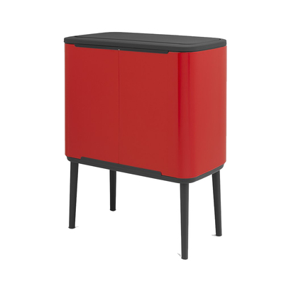 Мусорный бак 3х11 л красный Bo Touch Bin Brabantia