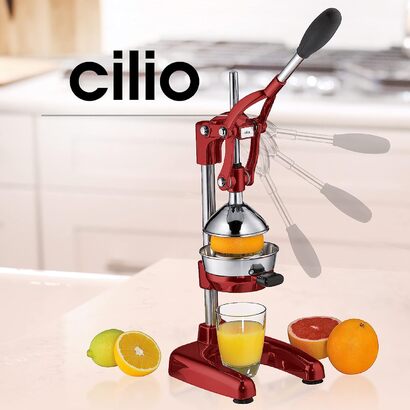 Профессиональная ручная соковыжималка для цитрусовых Cilio LIVORNO Pomegranate Squeezer