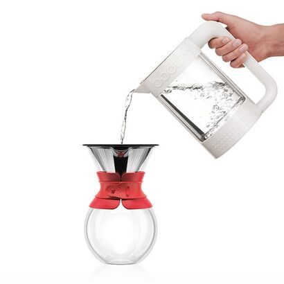 Кофейник с фильтром с силиконовой защитой, 1 л, Pour Over Bodum