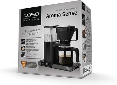 Кофеварка 1.25 л 1550 Вт Aroma Sense CASO