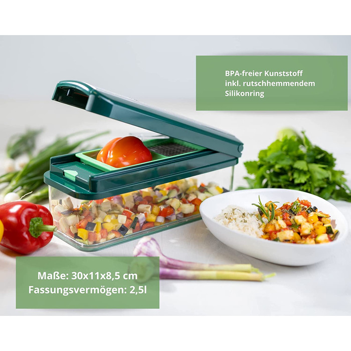 Кухонная терка 15 предметов Nicer Dicer Exclusive Genius