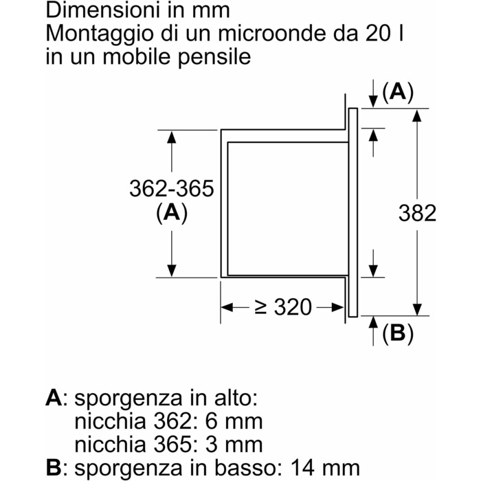 Микроволновая печь Bosch Elettrodomestici серии BEL623MB3 2, 60 х 38 см, черная