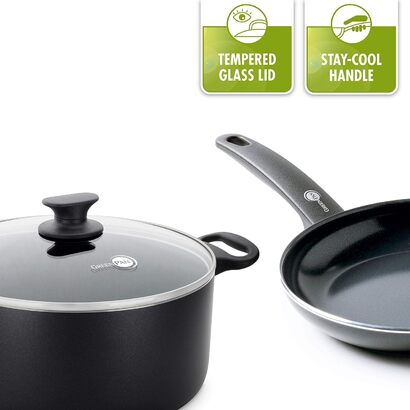 Набор сковородок 2 предмета Cambridge Black GreenPan