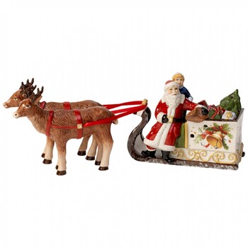 Декорация новогодняя 'Рождественский экипаж' 35 x 15 см Christmas Toys Villeroy & Boch