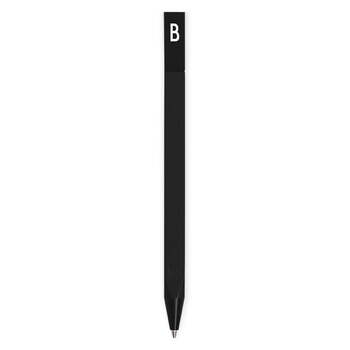 Ручка B 1x15,1 см черная Personal Pen Design Letters