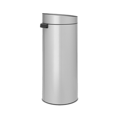 Мусорный бак 30 л серый металлик Touch Bin Brabantia