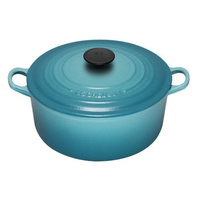 Кастрюля / жаровня 18 см, бирюзовый Le Creuset