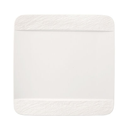 Тарелка 28 см White Manufacture Rock Blanc Villeroy & Boch