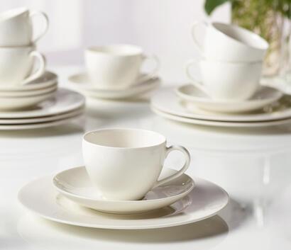 Кофейный сервиз, 18 предметов, Basic White Vivo Villeroy & Boch