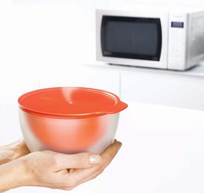 Пиала для микроволновки с крышкой оранжевая 0,55 л M-Cuisine Microwave Cool-Touch Joseph Joseph