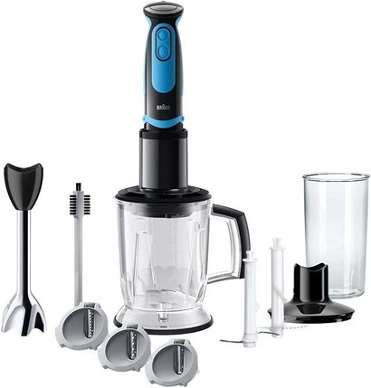 Ручной блендер Braun MQ 5264BKBL MultiQuick 5 Vario Fit / 1000 Вт / 5 форм 