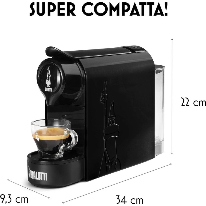 Кофеварка капсульная на 1 чашку 230 Вт Gioia Bialetti