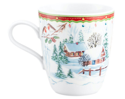 Кружка "Машина с рождественской елкой" 0,4 л Christmas Mugs Seltmann Weiden