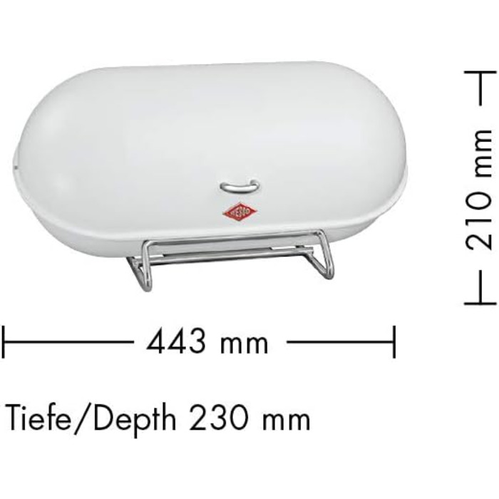 Хлебница WESCO, 244.3x23 см, черного цвета