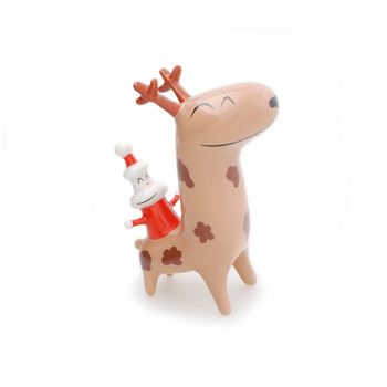 Статуэтка 4х11х8 см мульти Christmas cow boy Alessi