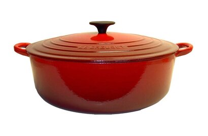 Кастрюля / жаровня 30 см, вишневый Le Creuset