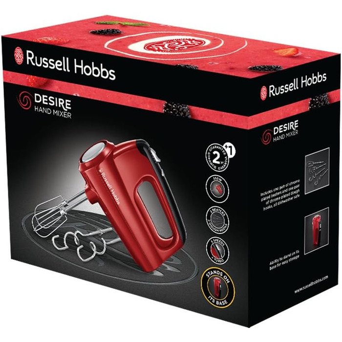 Чайник и тостер ручной миксер Russell Hobbs Colours+ 