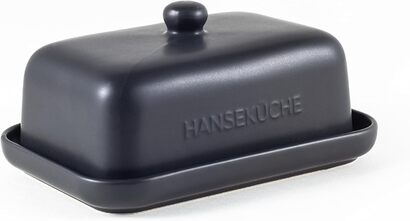 Масленка 250 г, черная Hanseküche