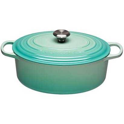 Гусятница / жаровня 31 см с крышкой Cool Mint Le Creuset