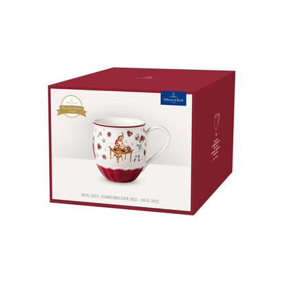 Кружка "Дети готовят рождественское печенье" 0,38 л Annual Christmas Edition 2023 Villeroy & Boch