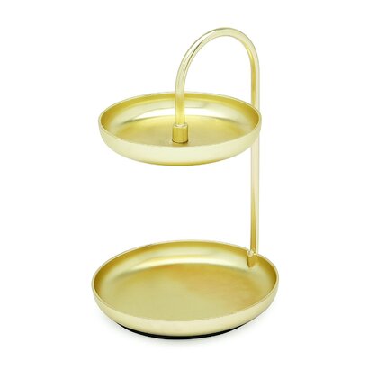 Держатель для ювелирных изделий 7,6x7,6x10,2 см золотой Poise Ring Holder Umbra