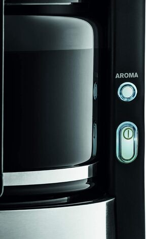 Кофеварка 1.25 л 1100 Вт, черная Proaroma Plus KM321 Krups