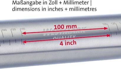 Скалка для теста с отметками толщины и диаметра Westmark