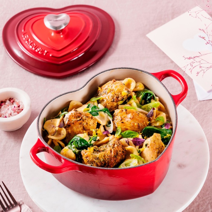 Жаровня 20 см/1,9 л Cerise Heart Le Creuset