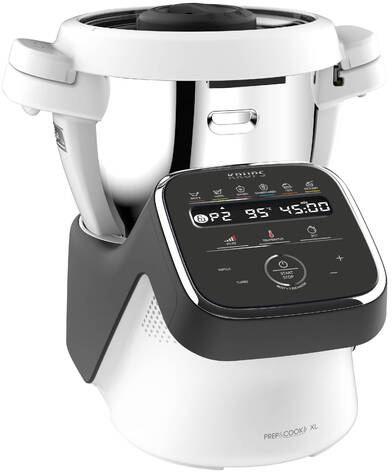 Кухонный комбайн c измельчителем HP 50A81, 35 х 31 х 32 см, белый Prep & Cook XL KRUPS