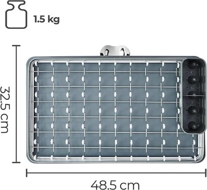 Сушилка для посуды 48,5 х 32,5 см SILBERTHAL