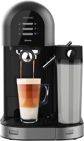 Кофеварка для молотого и капсульного кофе 1.7 л 1470 Вт, Power Ccino 20 Chic Nera series Cecotec