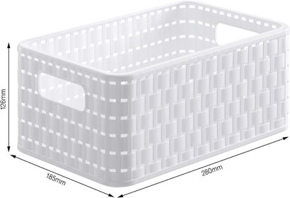 Набор органайзеров 28 x 18,5 x 12,6 см, 6 л, 3 предмета  Rotho Country