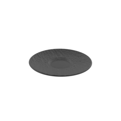 Блюдце 15,4 см Black/Gray Manufacture Rock Villeroy & Boch