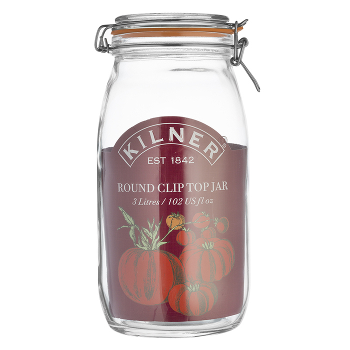 Банка 3 л прозрачная Clip Top Kilner