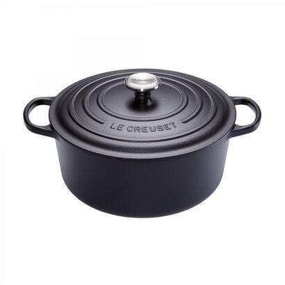 Кастрюля / жаровня 30 см, черный Le Creuset