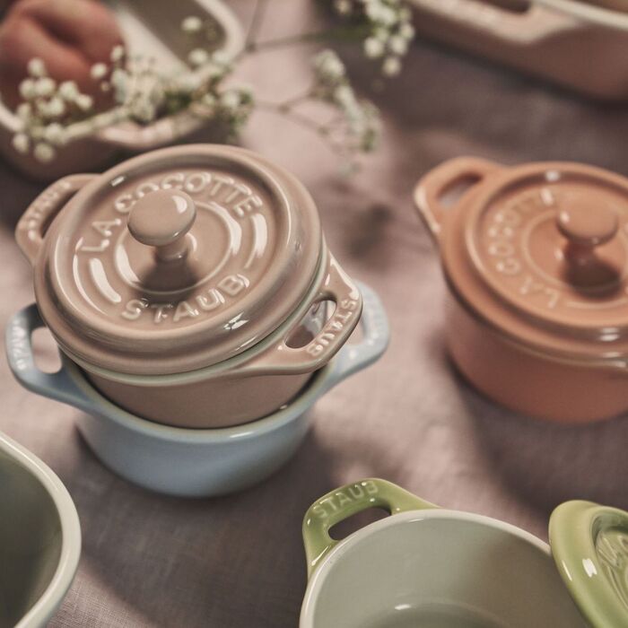 Набор из 6 кокотниц 0,7 л Macaron Staub