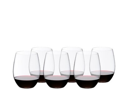 Набор бокалов для красного вина 6 предметов Cabernet / Merlot O Wine Tumbler Riedel