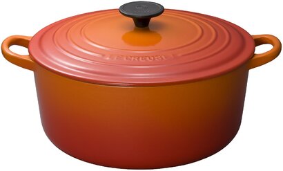 Кастрюля / жаровня 30 см, вулканический Le Creuset