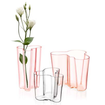 Ваза 12х15х12,5 см прозрачная Aalto Iittala