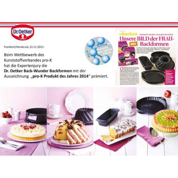 Форма для выпечки кексов Ø 24 см Back Wunder Dr. Oetker