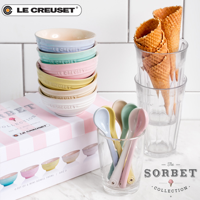 Набор форм для запекания 13 см 4 предмета Sorbet Limited Edition Le Creuset