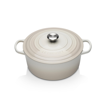 Кастрюля/жаровня 28 см Meringue Le Creuset