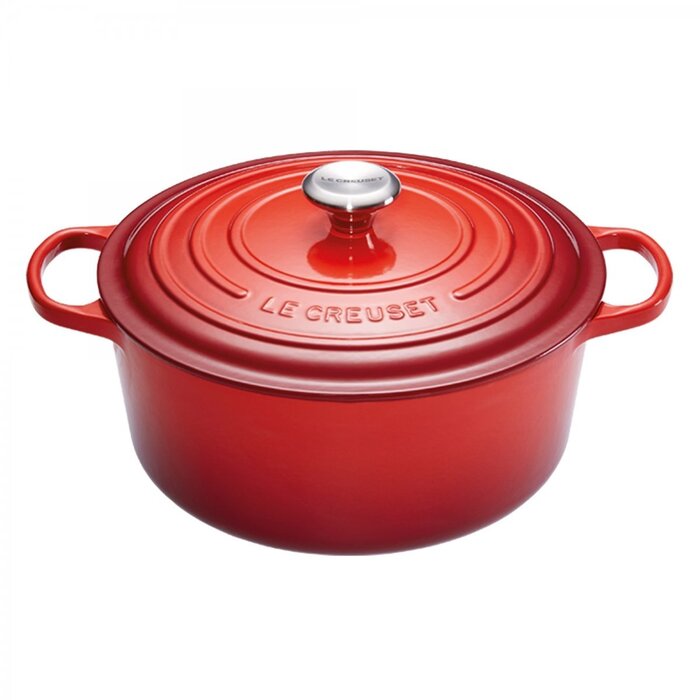 Кастрюля / жаровня 34 см, красный Le Creuset