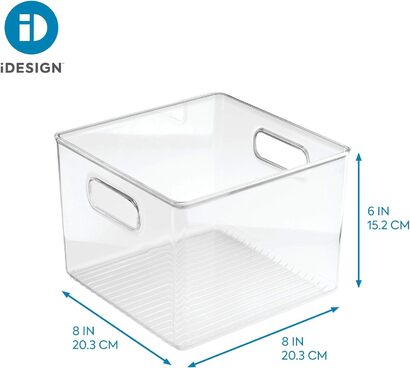 Контейнер для хранения 20,3 x 20,3 x 15,2 см iDesign