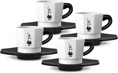 Набор чашек для кофе 8 предметов Bialetti