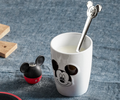 Набор детских кружек и ложек, 4 предмета, Mickey Mouse WMF