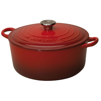 Кастрюля / жаровня 28 см, вишневый Le Creuset 