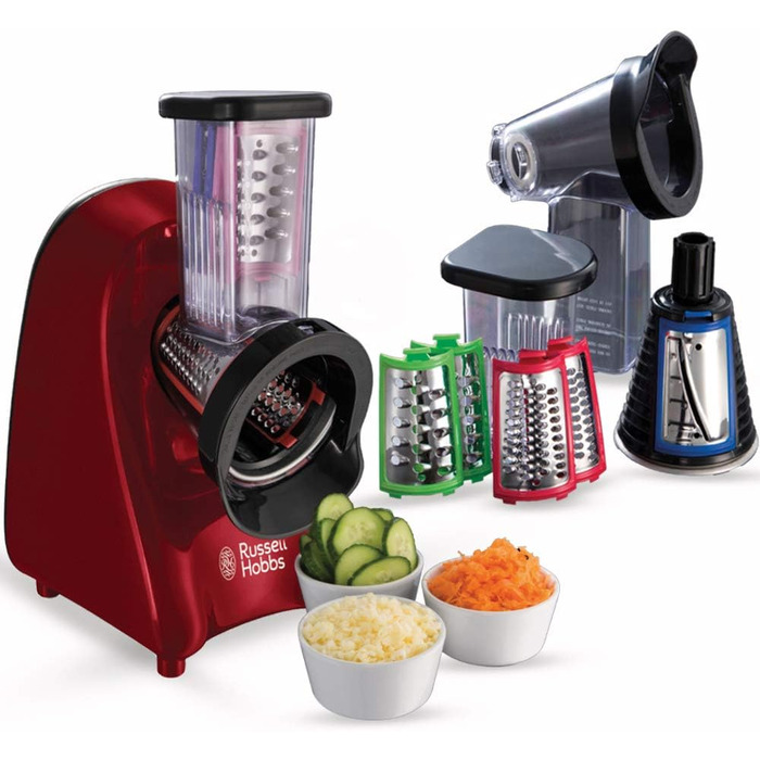 Миксер с 3 насадками, 200 Вт, контейнер 500 мл Russell Hobbs Desire Slice & Go 