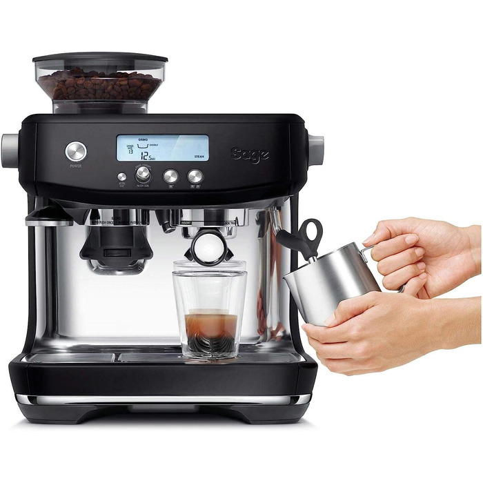 Профессиональная кофемашина 2 л 1680 Вт, матово-черная сталь Barista Pro SES878 Sage Appliances